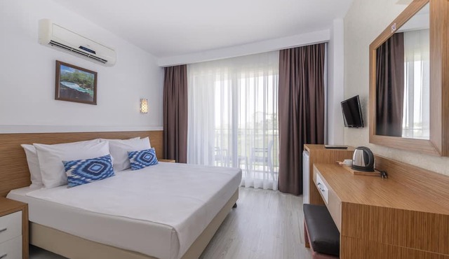 A Hotel Side in Manavgat